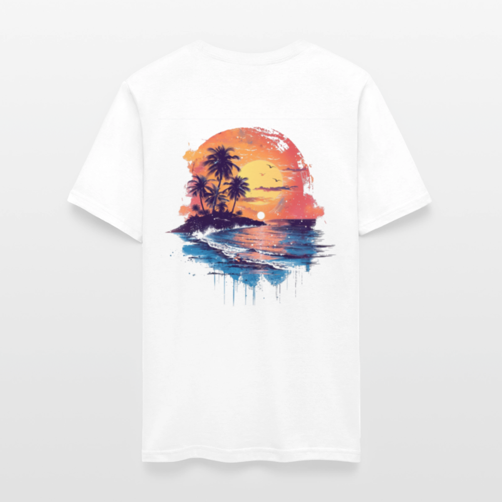 Men's T-Shirt | GILDAN 5000 - white