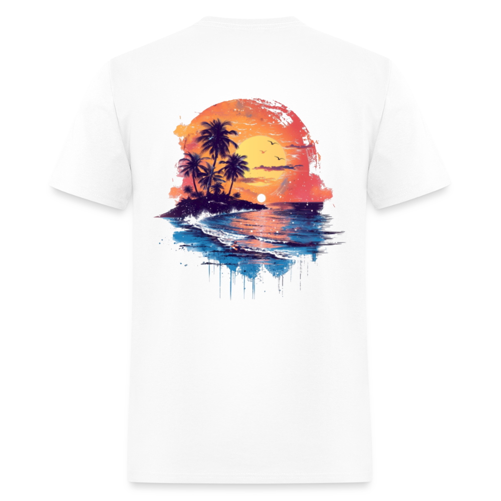 Men's T-Shirt | GILDAN 5000 - white