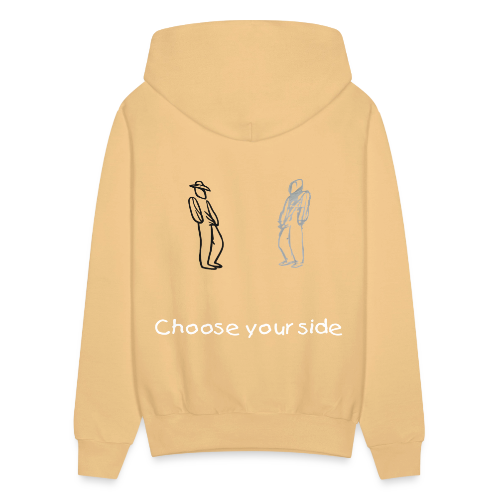 Men's Hoodie - light gold 