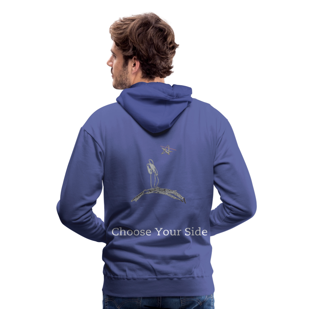 Celestial Divide Hoodie - royal blue
