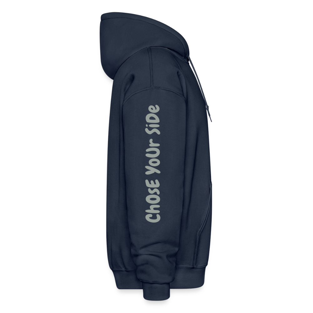 Sky Sid3 “Choose Your Side” Navy Hoodie – Premium Streetwear Pullover - navy