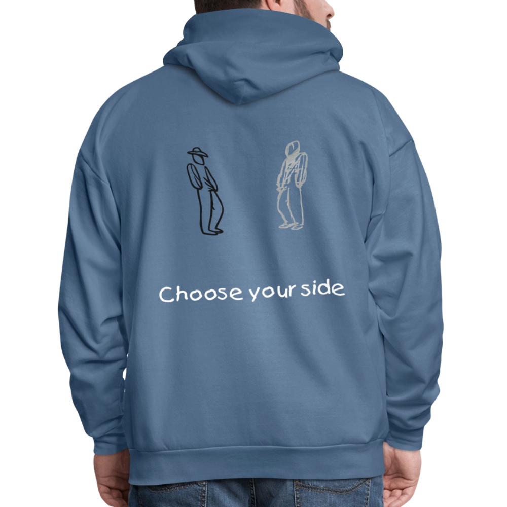 Men's Hoodie - denim blue