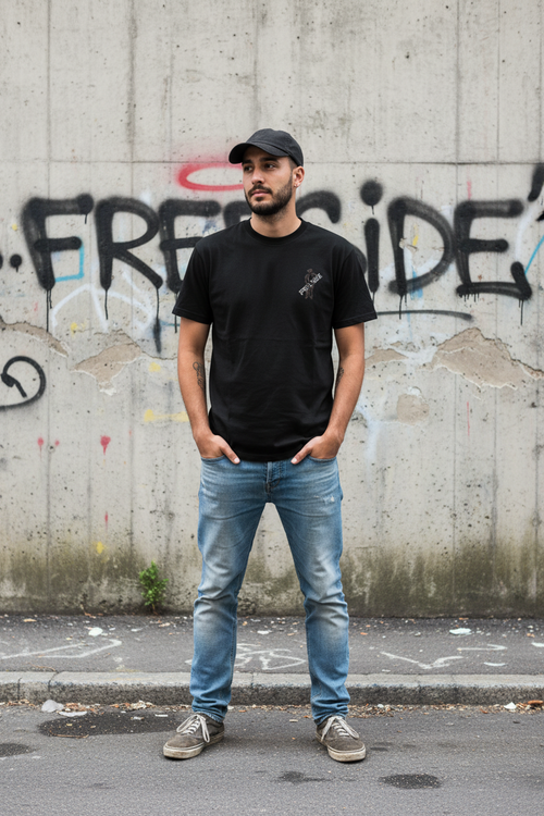 Men's T-Shirt | GILDAN 5000 - black