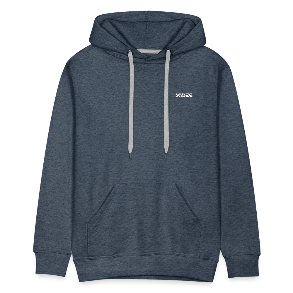 Celestial Divide Hoodie - heather denim