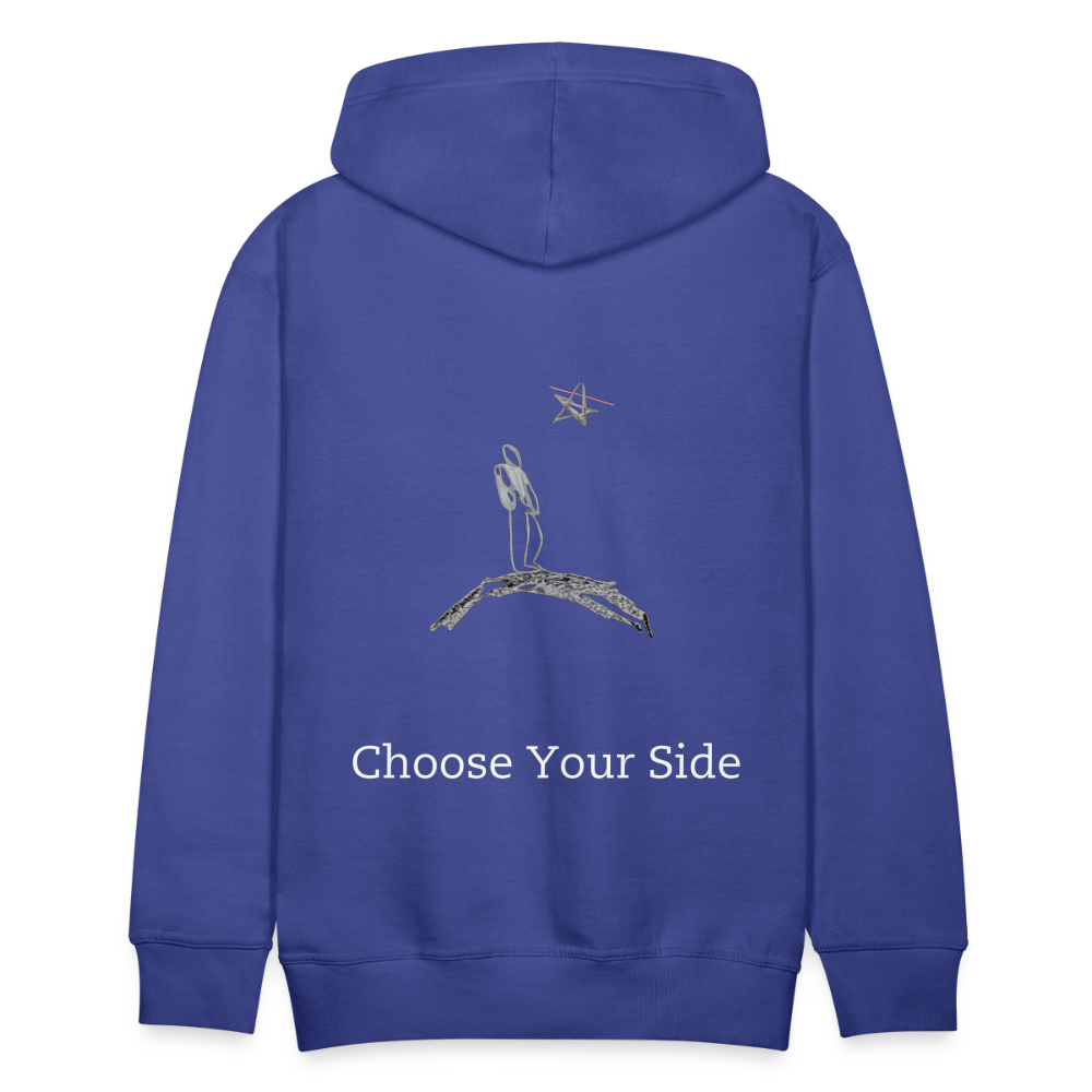 Celestial Divide Hoodie - royal blue
